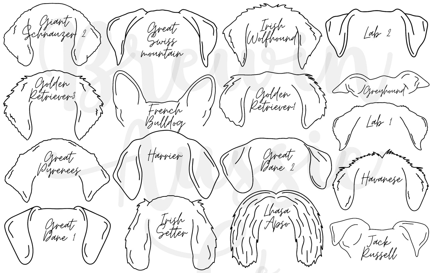 Small Dog Ear Treat Jar