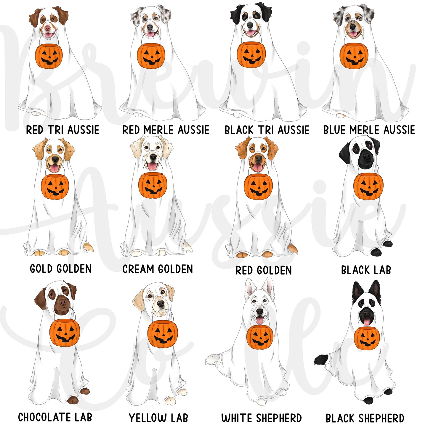 Spooky Pup Glass Can