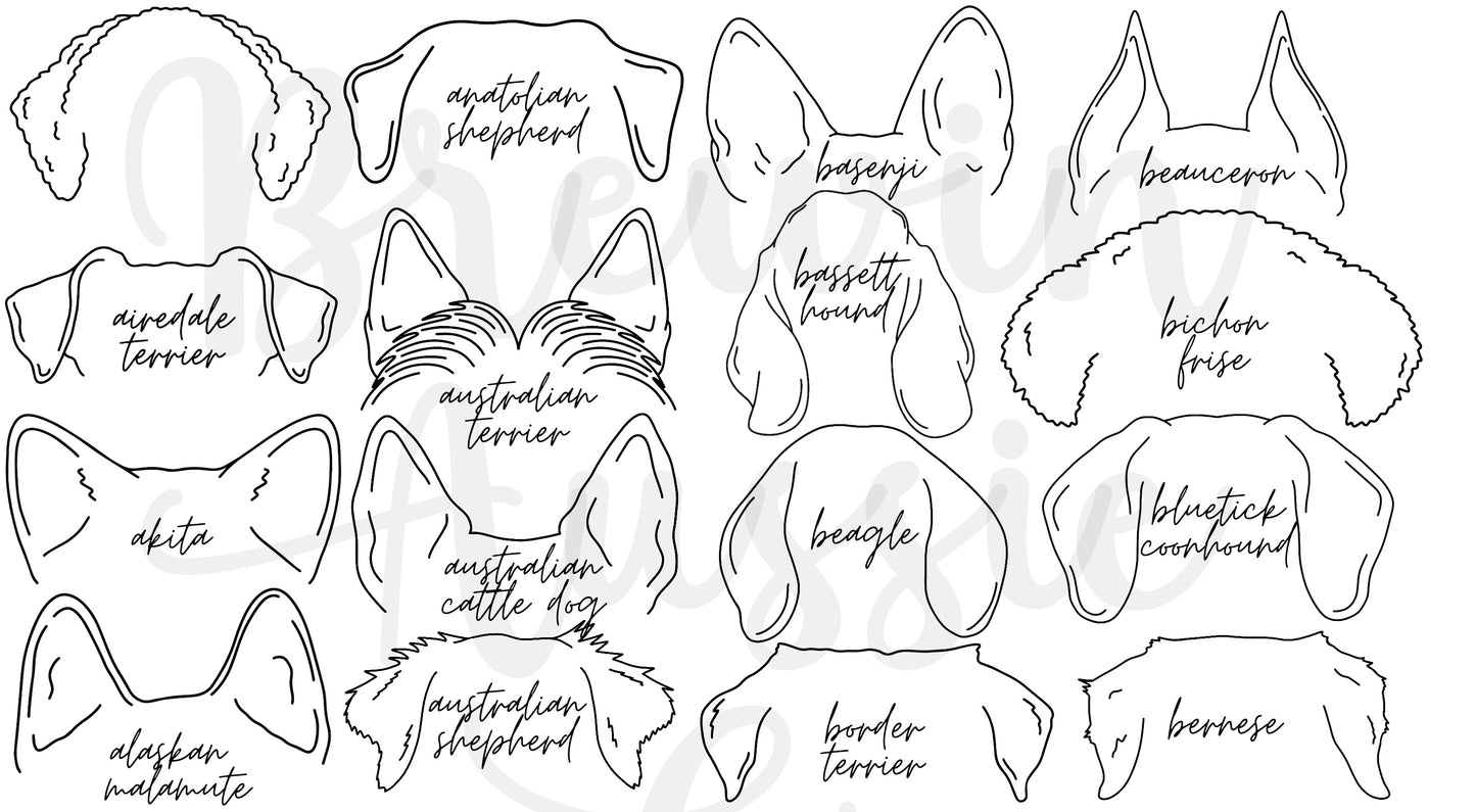 Small Dog Ear Treat Jar