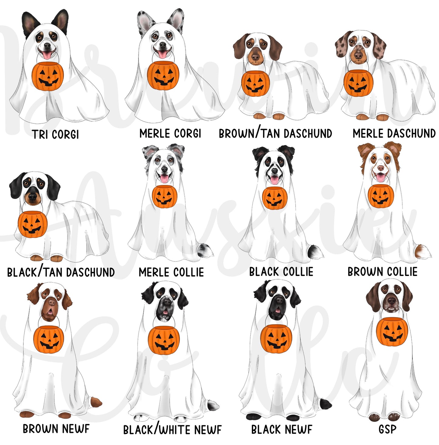 Spooky Pup Glass Can