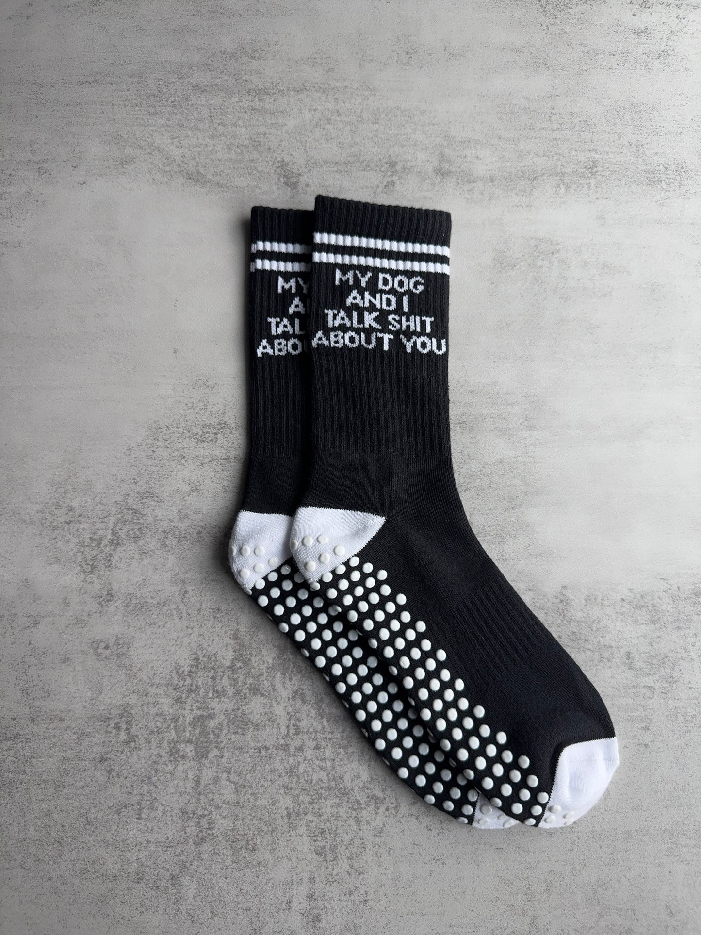 Talk Shit Crew Socks