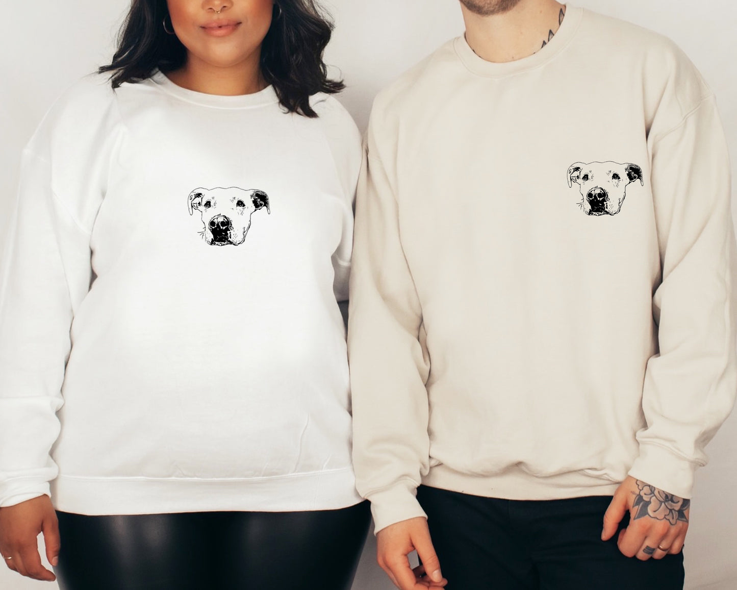 ** PREORDER** Dog Drawing Crewneck