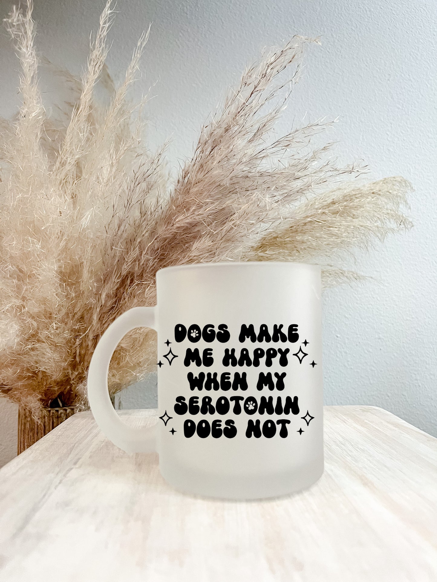 Dogs Make Me Happy Mug