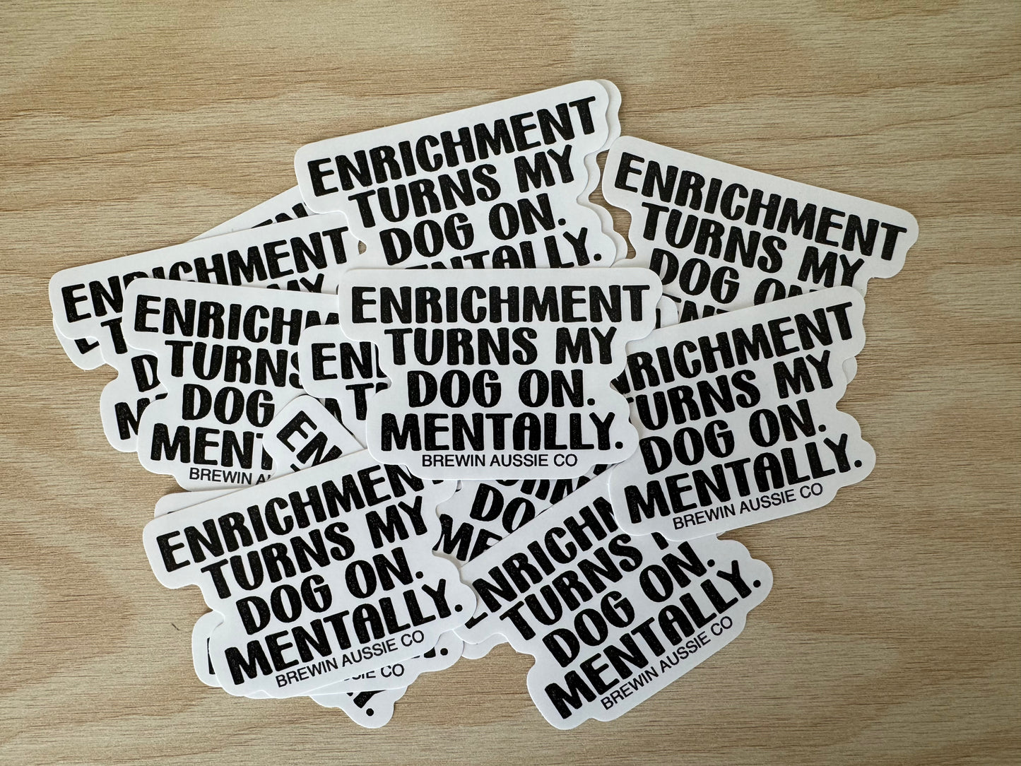 Enrichment Sticker