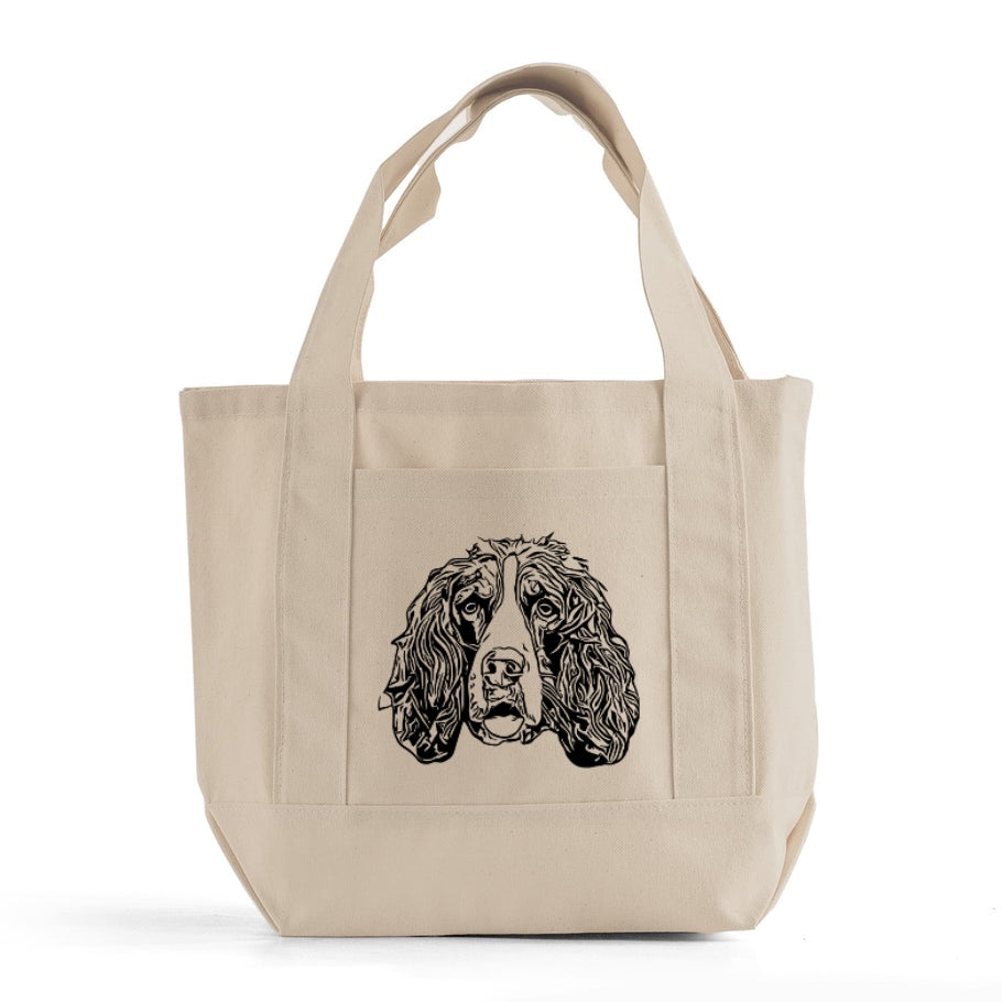 Dog Drawing Market Tote