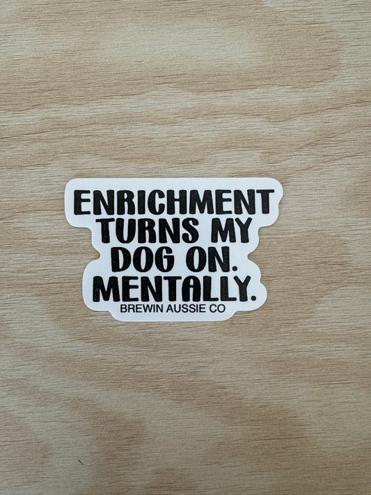 Enrichment Sticker