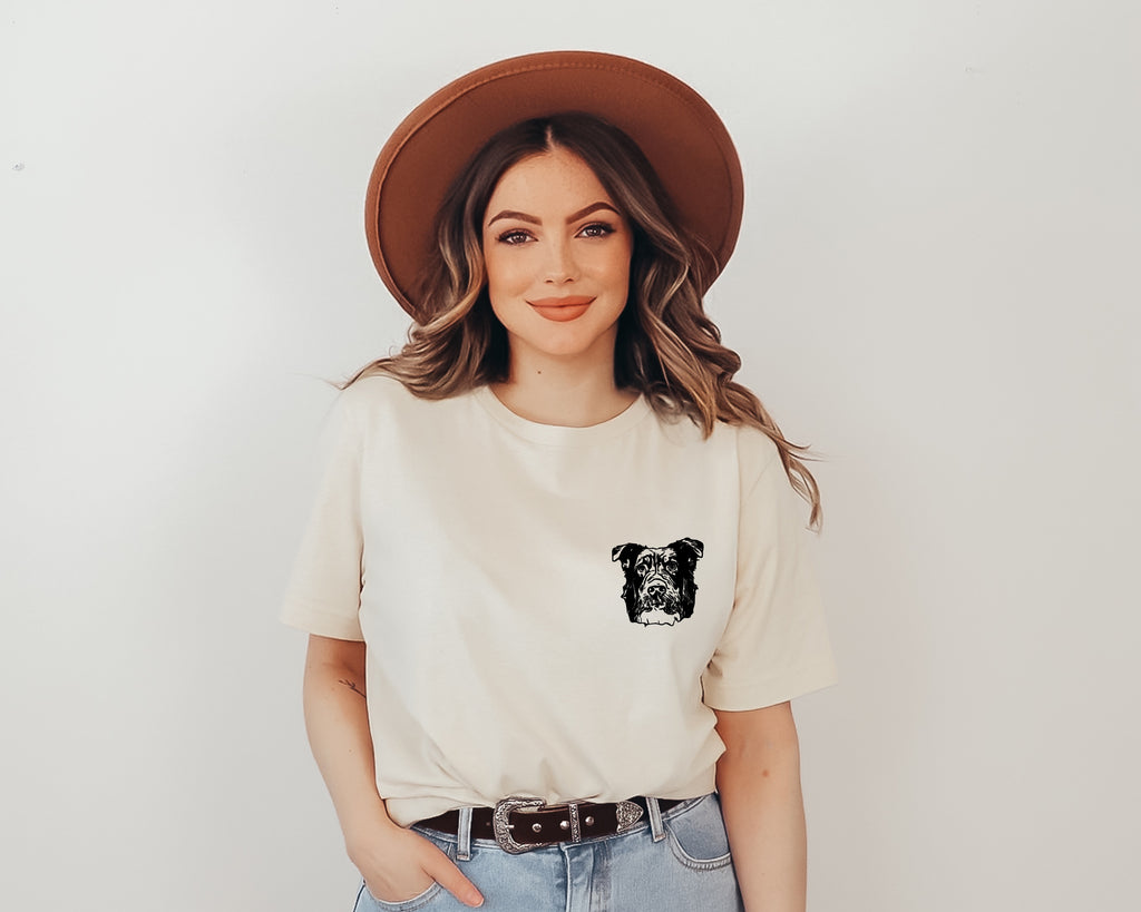 **PREORDER** Custom Dog Drawing Tee