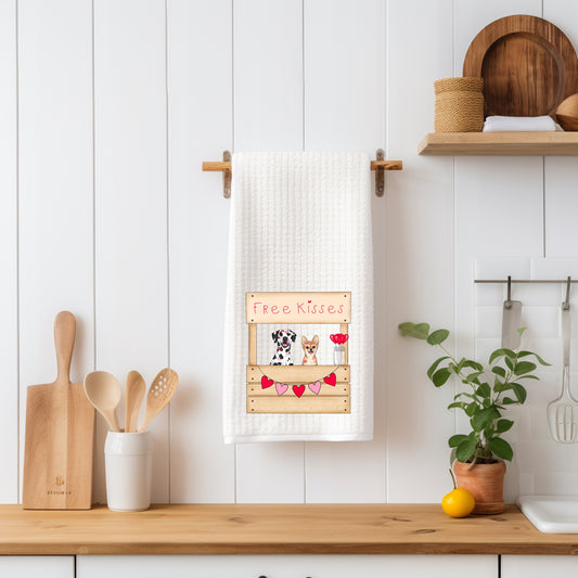 Valentine’s Pup Towel