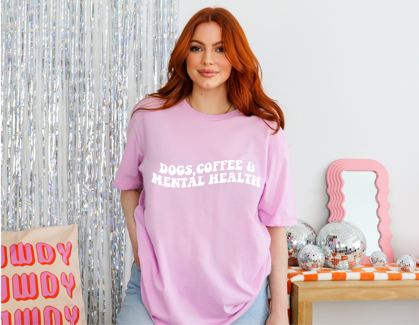 **PREORDER** Dogs, Coffee, Mental Health Tee