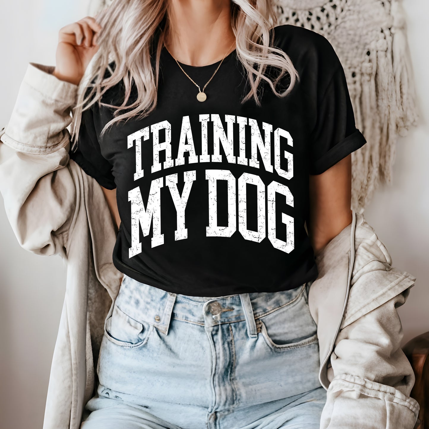 **PREORDER** Training My Dog Tee