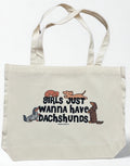 SCWF Girls Just Wanna Have Dachshunds Tote