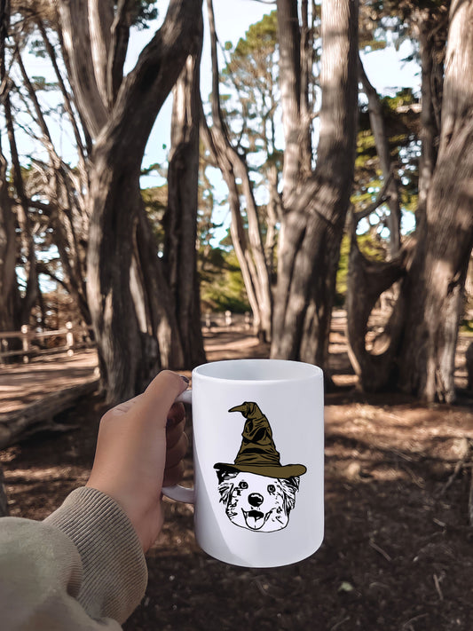 Dog Drawing Sorting Hat Mug