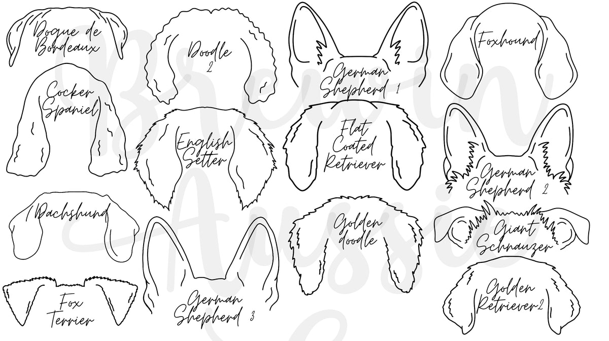 Small Dog Ear Treat Jar