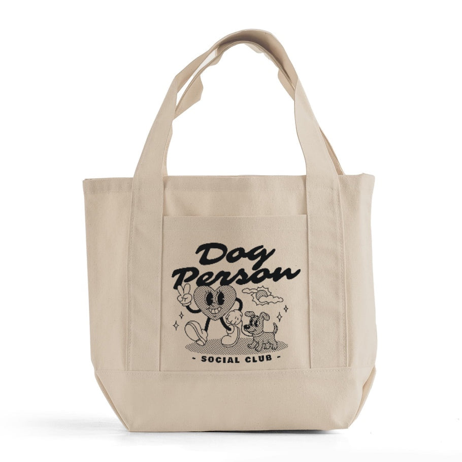 Dog Person Social Club Market Tote