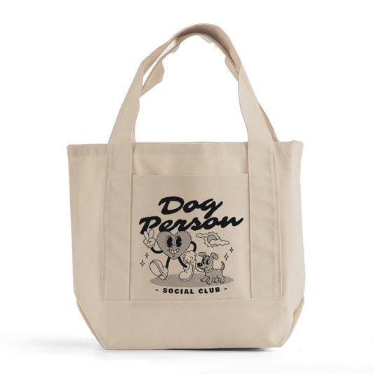 Dog Person Social Club Market Tote