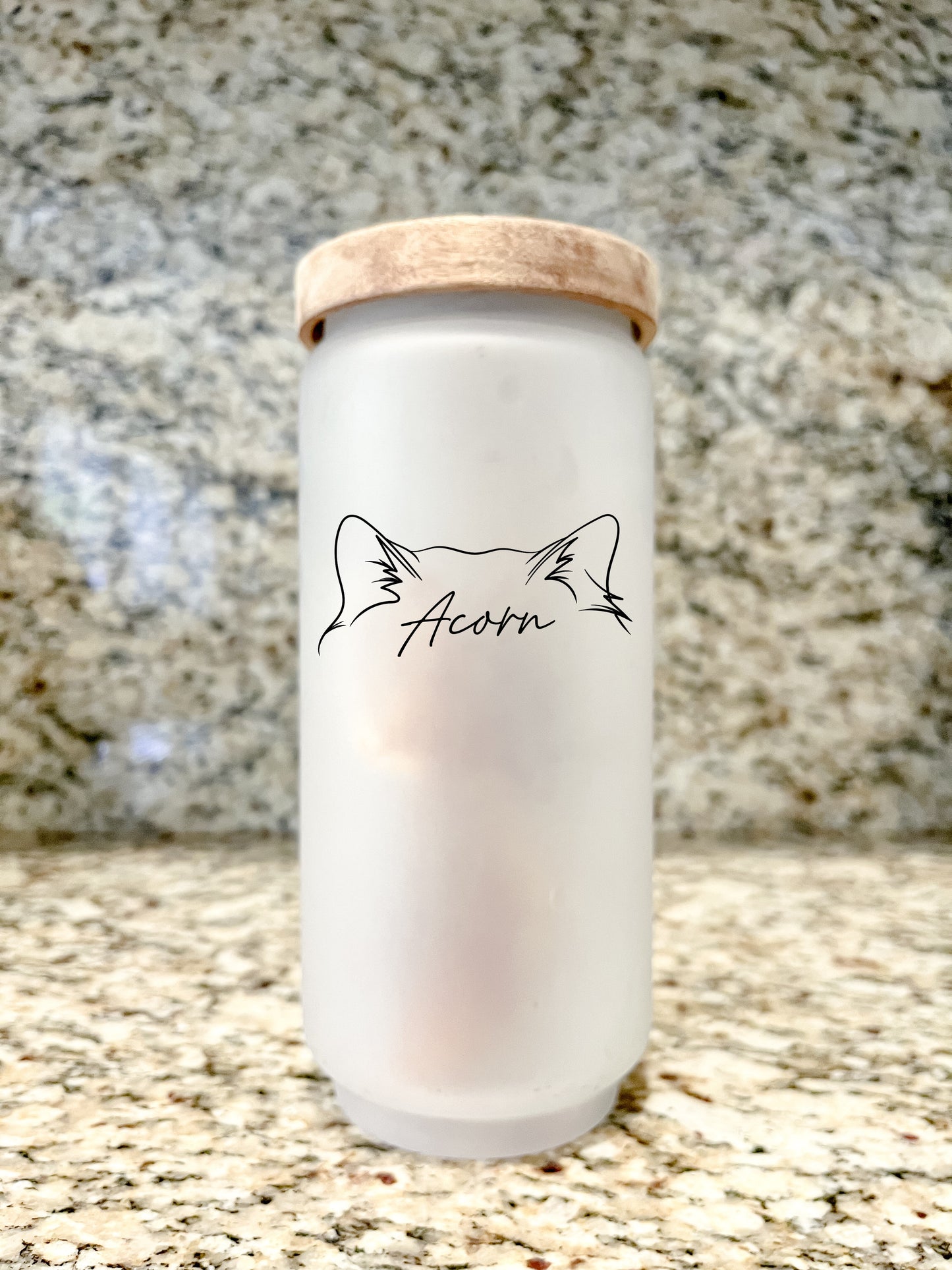 Cat Ear Drawing Treat Jar