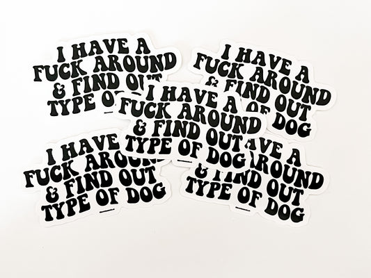 Find Out Sticker