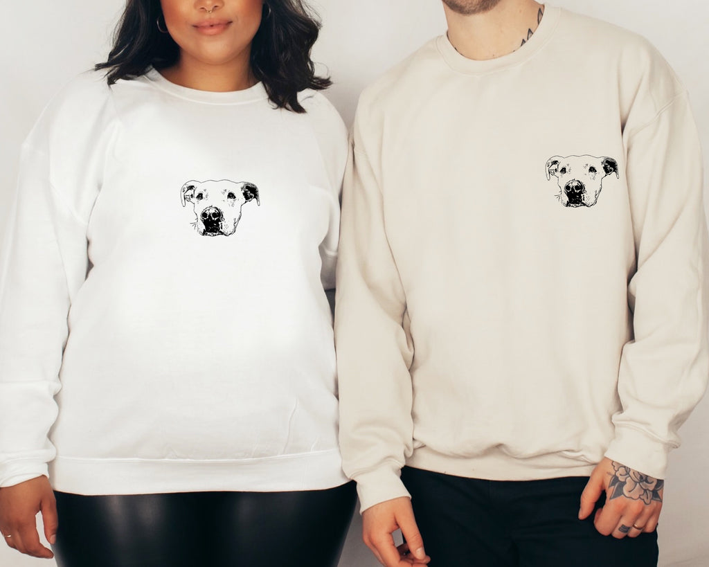 ** PREORDER** Dog Drawing Crewneck