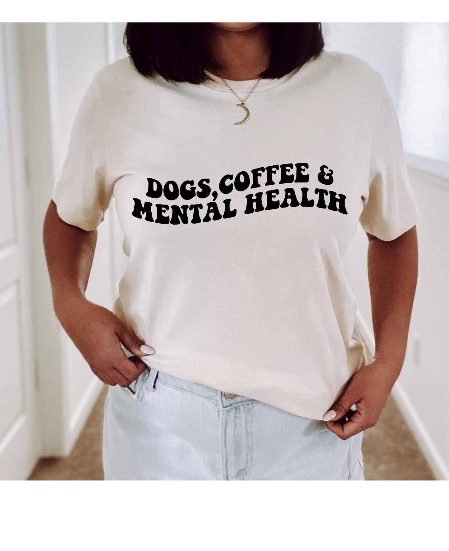 **PREORDER** Dogs, Coffee, Mental Health Tee