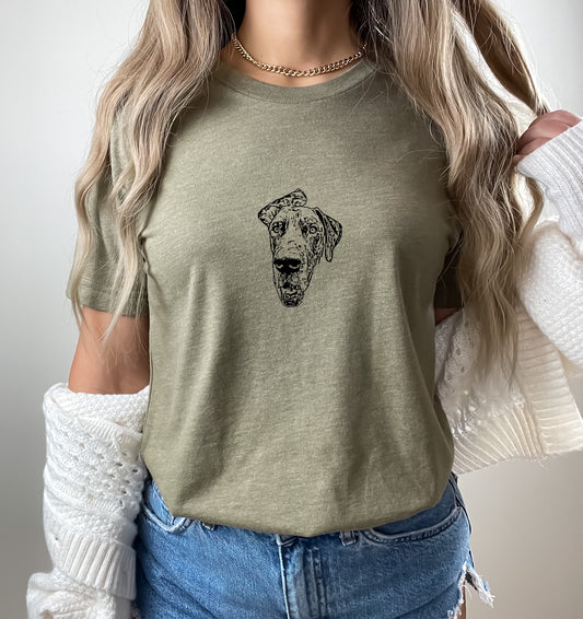 **PREORDER** Custom Dog Drawing Tee