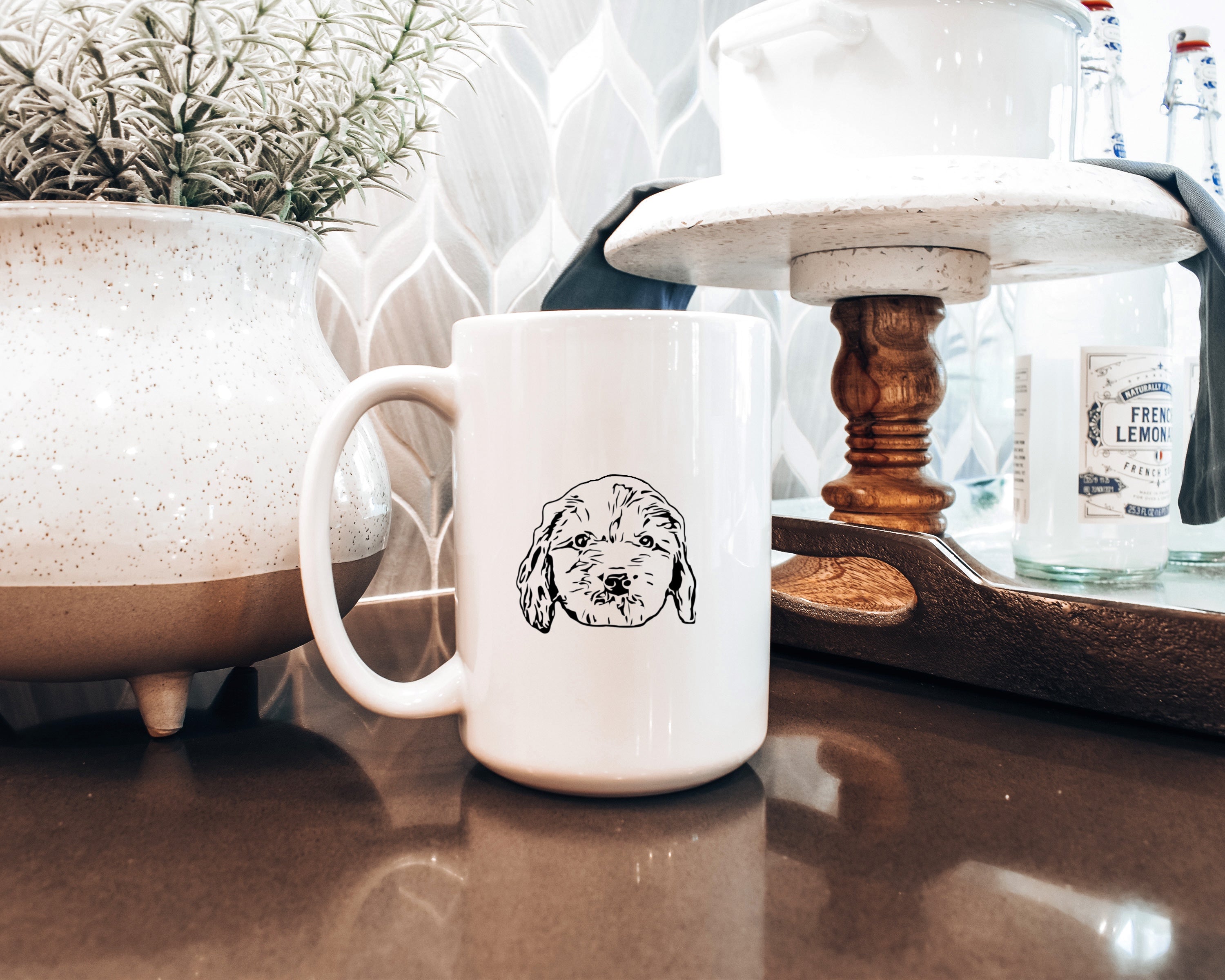 Dog Drawing Mug